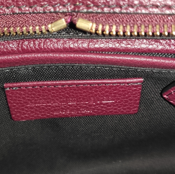 Alexander McQueen Bordeaux Leather Padlock Bag - Picture 9 of 17